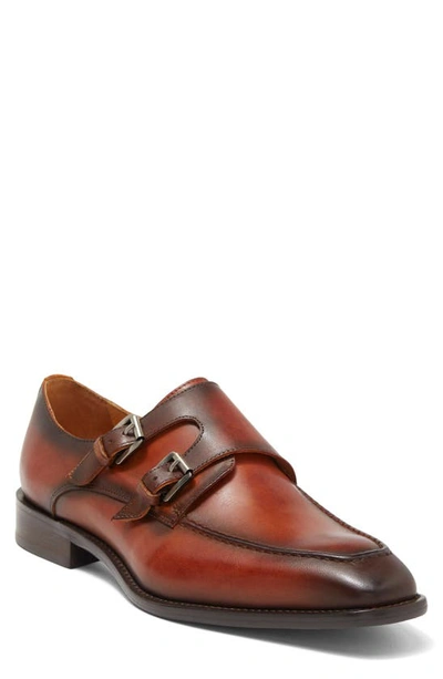Maison Forte Newport Double Monk Strap Shoe In Whisky