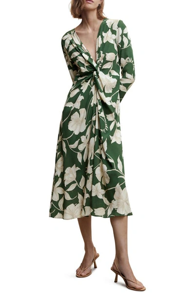 plus size green gingham dress Pinkblush Olive Gingham Long Sleeve Maternity Midi Dress Small