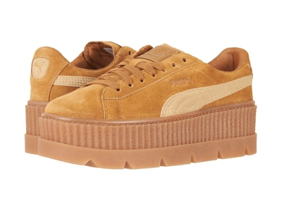 Puma Cleated Creeper Suede In Golden Brown/lark | ModeSens