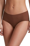 Commando Butter Mid-rise Bikini Briefs In Cinnamon