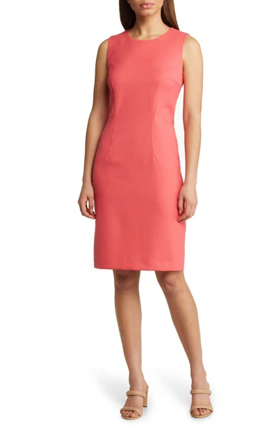 strapless open back dress Hugo Boss Daknota Dress - Pink main image 1