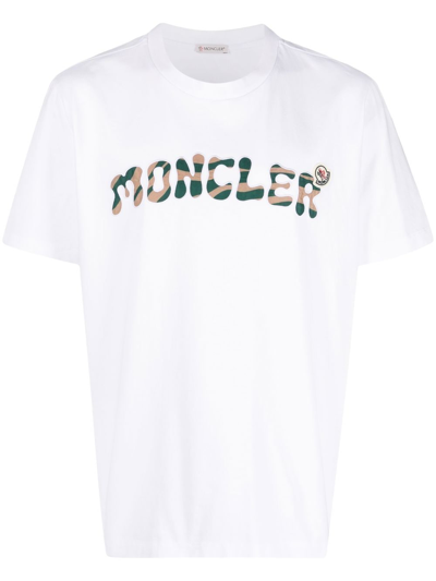 Moncler Ss T-shirt In White