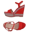 Stuart Weitzman Espadrilles In Coral