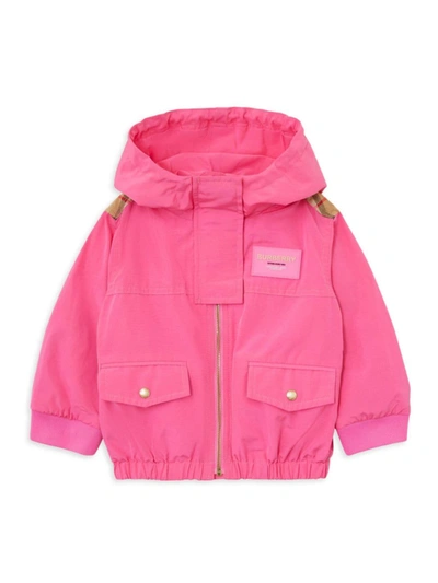 Burberry Baby Girl's & Little Girl's Marina Hooded Jacket In Pink