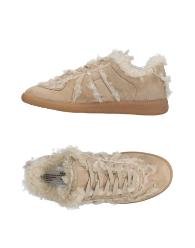 Maison Margiela 运动鞋 In Beige