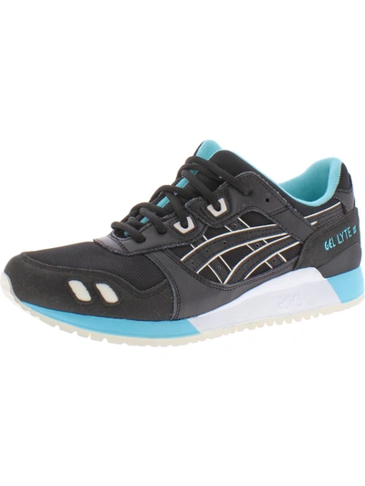 Asics Tiger Gel-lyte Iii Mens Leather Fitness Sneakers In Grey