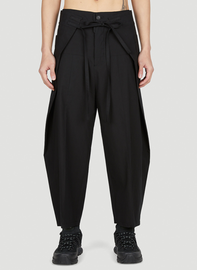 Craig Green Wrap Trousers In Black