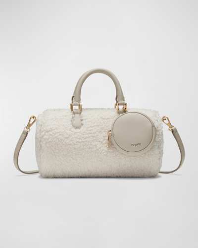 Oryany May Boucle Tote Handbag In Vanilla Cream