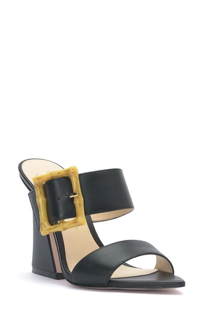 Jessica Simpson Qena Sandal In Black Ecoshe