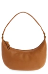 Madewell The Piazza Small Slouch Shoulder Bag In Timber Beam