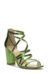 Jessica Simpson Stassey Cage Sandal In Green