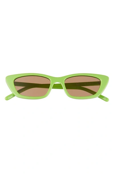 Aire Titania 51mm Cat Eye Sunglasses In Green