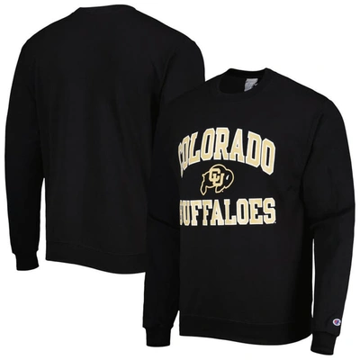 Champion Black Colorado Buffaloes High Motor Pullover Sweatshirt