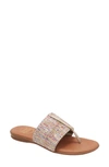 Andre Assous Nice Woven Sandal In Multi