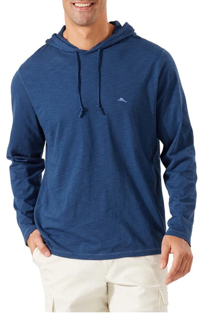 Tommy Bahama Bali Beach Pullover Hoodie In Bering Blue