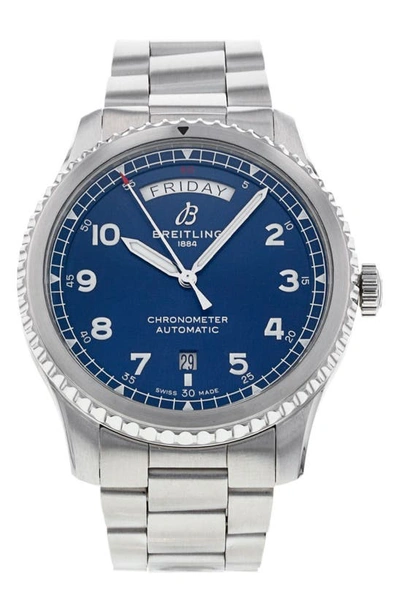 Watchfinder & Co. Breitling  Navitimer Chronograph Bracelet Watch In Steel