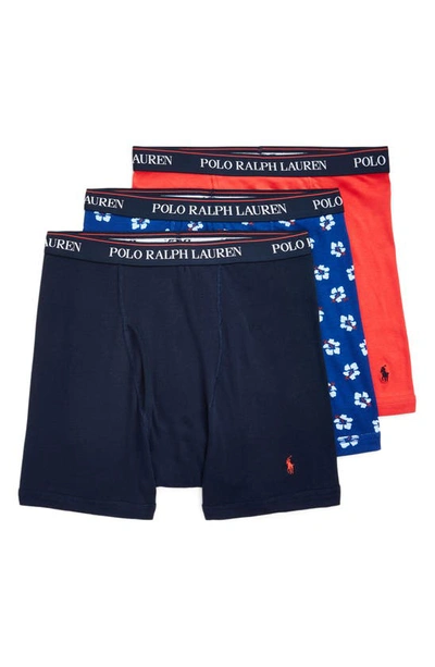 Polo Ralph Lauren Assorted 3-pack Classic Floral Cotton Boxer