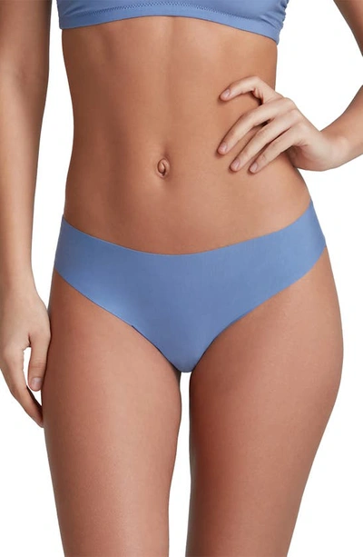 Commando Butter Thong In Hyacinth Blue