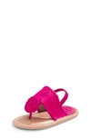 Jack Rogers Kids' Baby Jacks Sandal In Fuchsia