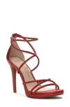 Jessica Simpson Jaeya Sandal In Richest Red Shmrsa