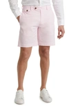 Brooks Brothers Flat Front Poplin Shorts In Cherryblossom