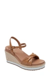 Linea Paolo Verona Platform Wedge Sandal In Desert