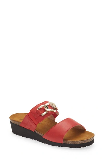 Naot Victoria Wedge Slide Sandal In Multi