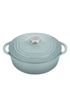 Le Creuset Signature 2.75 Quart Enamel Dutch Oven In Sea Salt