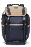 Tumi Expedition Flap Backpack In Midnight Navy