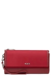 Tumi Travel Wallet In Desert Red