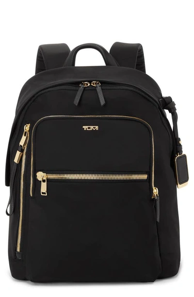 Tumi Halsey Backpack In Black/ Gold