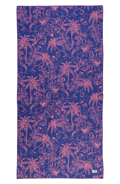Boardies Palm Tree Towel In Blue