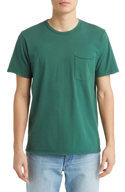 Rag & Bone Miles Organic Cotton Pocket T-shirt In Green