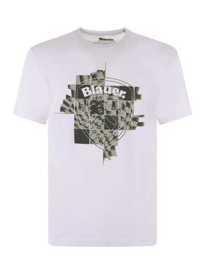 Blauer T-shirt  Kids Color White In Bianco