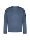 Stone Island Sweater  Men Color Gnawed Blue