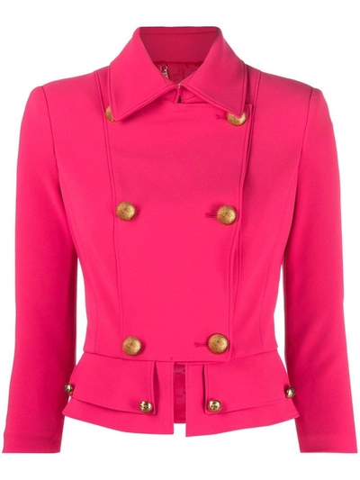 Elisabetta Franchi Double Layer Crêpe Jacket