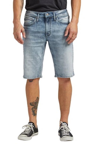 Silver Jeans Co. Grayson Classic Fit Denim Shorts In Indigo