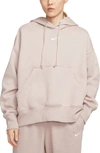 Nike Women's  Sportswear Phoenix Fleece Over-oversized Pullover Hoodie In Brown
