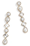 Baublebar Dixie Earrings In White/gold