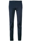 P.a.r.o.s.h Slim Fit Trousers In Blue