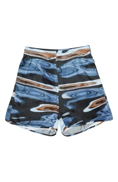 Blue Sky Inn Night Sea Shorts In Clear Blue