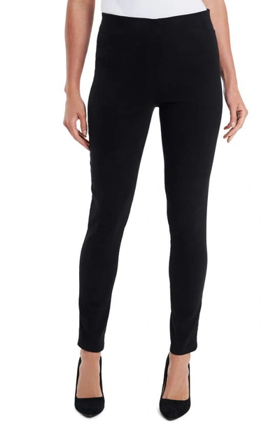 Vince Camuto Stretch Skinny Pants In Rich Black