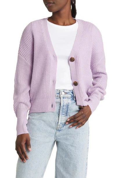 Vero Moda Lea V-neck Cardigan In Orchid Bloom