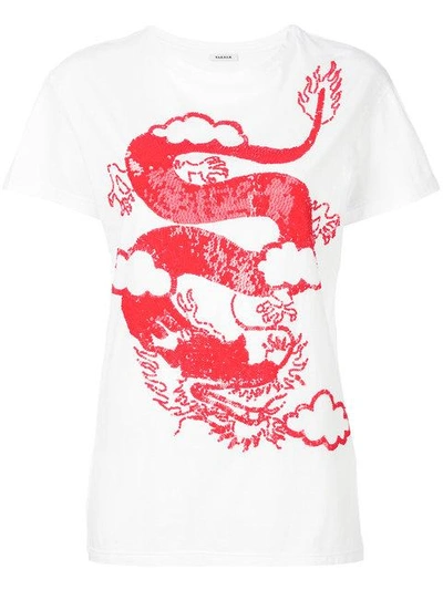 P.a.r.o.s.h . Printed T-shirt - Unavailable In White