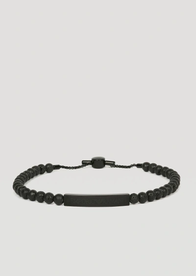 Emporio Armani Bracelets - Item 50207470 In Black