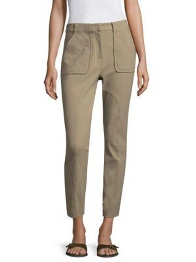 Becken Equestrian Riding Leggings In Khaki