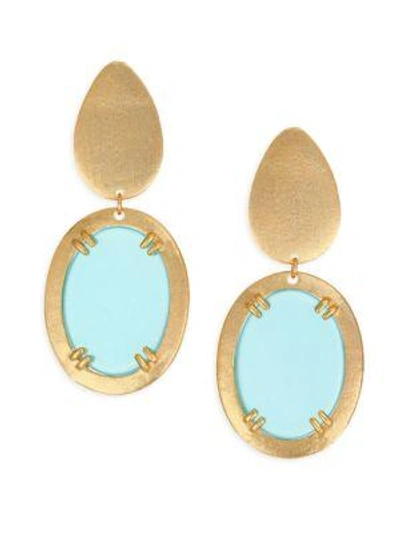 Stephanie Kantis Icon Earrings In Yellow Gold