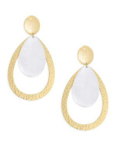 Stephanie Kantis Guilded Two-tone Earrings In Yellow Gold