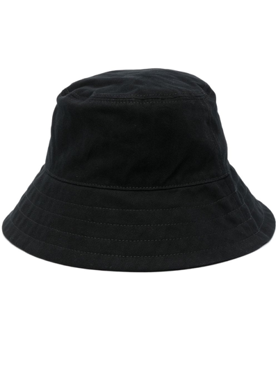 Ambush Cotton Bucket Hat In Black