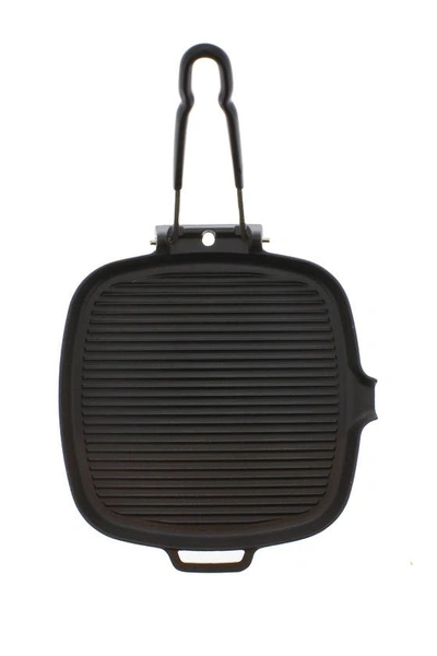 French Home 9" Square French Cast Iron Grill In Black